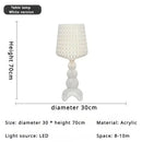 Axyaa Modern Glass Floor Lamp: Italian Minimalist Style for Living Room, Bedroom, and Study