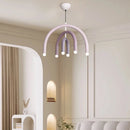 Axyaa U-shaped LED Chandelier for Kids Living Bedroom