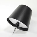 Axyaa Wireless Bottle Table Lamp with Touch Control, 3 Colors, and Stepless Dimming