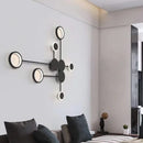 Axyaa Nordic Modern LED Wall Lamp - Black Gold Lights