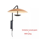 Axyaa Nordic UFO LED Wall Lamp: Retro Decorative Lighting for Home & Business
