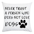 Axyaa Beauty Life Place Love Polyester Cushion Cover Decorative Pillow Case