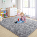 Axyaa Soft Silky Carpet for Living Room Sofa, Kids Bedroom Decor Plush Shaggy Area Rug