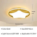 Axyaa LED Ceiling Light: Modern Minimalist Bedroom Chandelier for Living Room, Children's Room