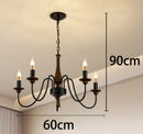Axyaa Modern Living Room Chandeliers LED Ceiling Hanging Lights