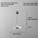 Axyaa LED Chandelier - Modern Irregular Pendant Lamp for Living Room, Restaurant, Bedroom, Hotel