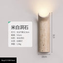 Axyaa Luxe LED Stone Wall Lamp for Elegant Home Decor