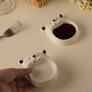 Axyaa Dog Small Plate Set of 4