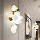Axyaa White Grape Glass Pendant Lights for Dining Table Decor