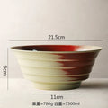 Axyaa Handmade Ceramic Ramen Bowls Set