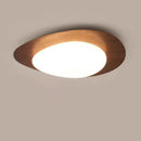 Axyaa Walnut Pebble LED Ceiling Light - Home Decorative Lamp