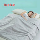 Axyaa Solid Color 5D Embossed Knitted Summer Quilt - Washed Cotton Cool Quilt