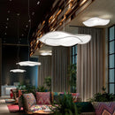 Axyaa French Antique Chandelier Lights for Dinning Room: Vintage Wabi Sabi Fabric Pendant