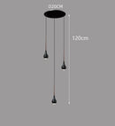 Axyaa Modern LED Ceiling Chandelier for Bedroom and Dining Room