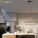 Axyaa LED Dining Room Ceiling Lamp - Modern Stylish Strip Design