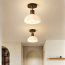 Axyaa LED Glass Ceiling Light Chandelier for Home Living Room Bedroom