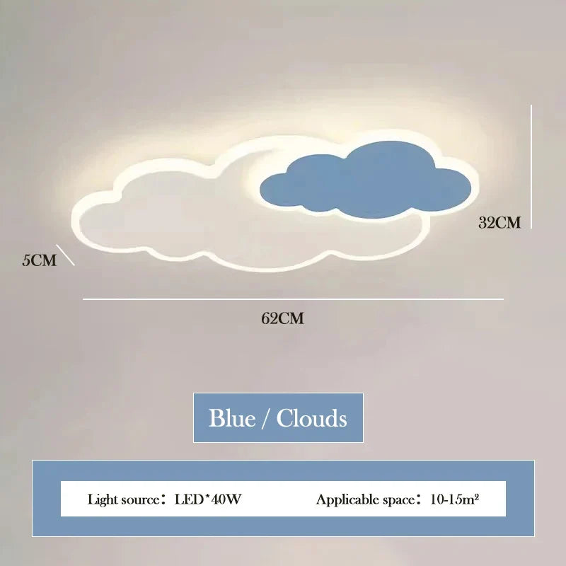 Axyaa Children's LED Ceiling Light for Modern Room Decor
