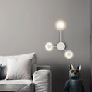 Axyaa Nordic Modern LED Wall Lamp - Black Gold Lights