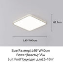 Axyaa LED Ceiling Light Remote Dimming Modern Home Decoration Fixture