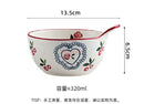 Axyaa Ceramic Breakfast Bowl - Small Family Cereal Baby Food Dish