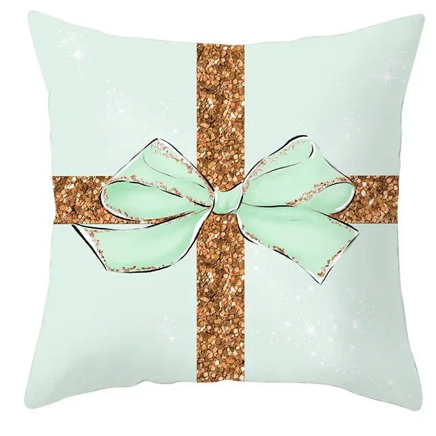 Axyaa Christmas Decorative Pillow Cover 45X45CM