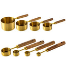 Axyaa Stainless Steel Measuring Cups & Spoons Set - Kitchen Baking Tools