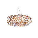 Axyaa Petal Chandelier: Modern Black Ceiling Lamp for Living Room & Bedroom