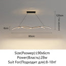 Axyaa LED Pendant Chandelier Modern Minimalist Restaurant Lamp décor for Home & Hotel