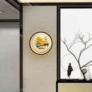 Axyaa Nordic Modern Wall Lamp Creative Simple Bedroom Corridor Lighting