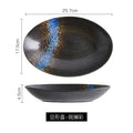 Axyaa Japanese Ceramic Sushi & Fish Plate Set for Hotel & Restaurant