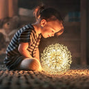 Axyaa Modern Crystal LED Dandelion Chandelier for Living, Dining Room & Foyer Decor