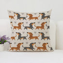 Pablo Picasso Wiener Dog Pillowcase for Modern Home Decor by Axyaa