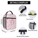 Axyaa Melody Insulated Lunch Bag - Reusable Thermal Cooler for School and Work