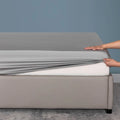 Axyaa Bamboo Fitted Sheet Double Queen Size Luxury Mattress Cover