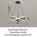 Axyaa Modern LED Pendant Light Spotlight Chandelier for Living Room & Kitchen
