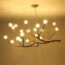 Axyaa Vintage Tree Branches LED Chandelier for Dining Room