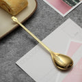 Axyaa Guitar Spoon: Stainless Steel Music Bar Dessert Stirring Gift