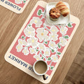 Axyaa Cartoon Cat Dining Placemat - Water, Oil Proof, Heat Insulated, Non-slip Pad