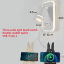 Axyaa LED USB Wall Spotlight for Bedroom Reading and Decor Lighting