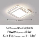 Axyaa LED Ceiling Lamp: Modern Nordic Style for Bedroom, Living Room, Dining Room