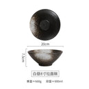 Axyaa Ceramic Ramen Bowl - Rain-Hat Shaped for Home and Restaurant