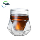 Axya Double Walled Glass Espresso Coffee Cup Teacup Brandy Wine Mug