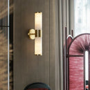 Axyaa Marble Wall Lamp: Chinese Copper Nordic Designer Home Lighting