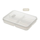 Axyaa 4/6-Grid Fridge Fresh-Keeping Box with Lid - Reusable Food Storage Container