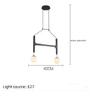 Axyaa Wooden Magic Bean LED Pendant Chandelier for Home Decor