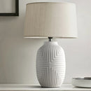 Axyaa Japanese Coarse Pottery Table Lamp, Modern New Chinese Style for Living Room