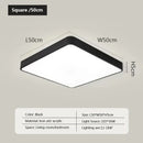 Axyaa LED Ceiling Lamp: Modern Square Indoor Lighting Fixture for Living Room, Bedroom, Dining Room