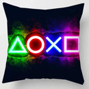 Axyaa Gamer Grip Square Pillowcase | Anime Style | TV Game Fan | 45x45 Cushion Cover