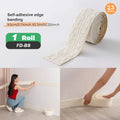 Axyaa 8mm Thick Self-Adhesive Edge Banding Strip for Corners & Waistline