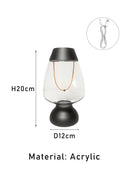 Axyaa LED Mood Lamp Touch Dimmable Rechargeable Desk Light - Modern Design